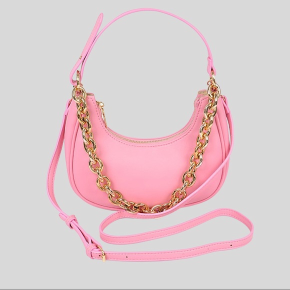 Handbags - Simple Shoulder chain Bag 

-10W, 7.5 h, 3D

-Polyureuthane, Mixed Metal